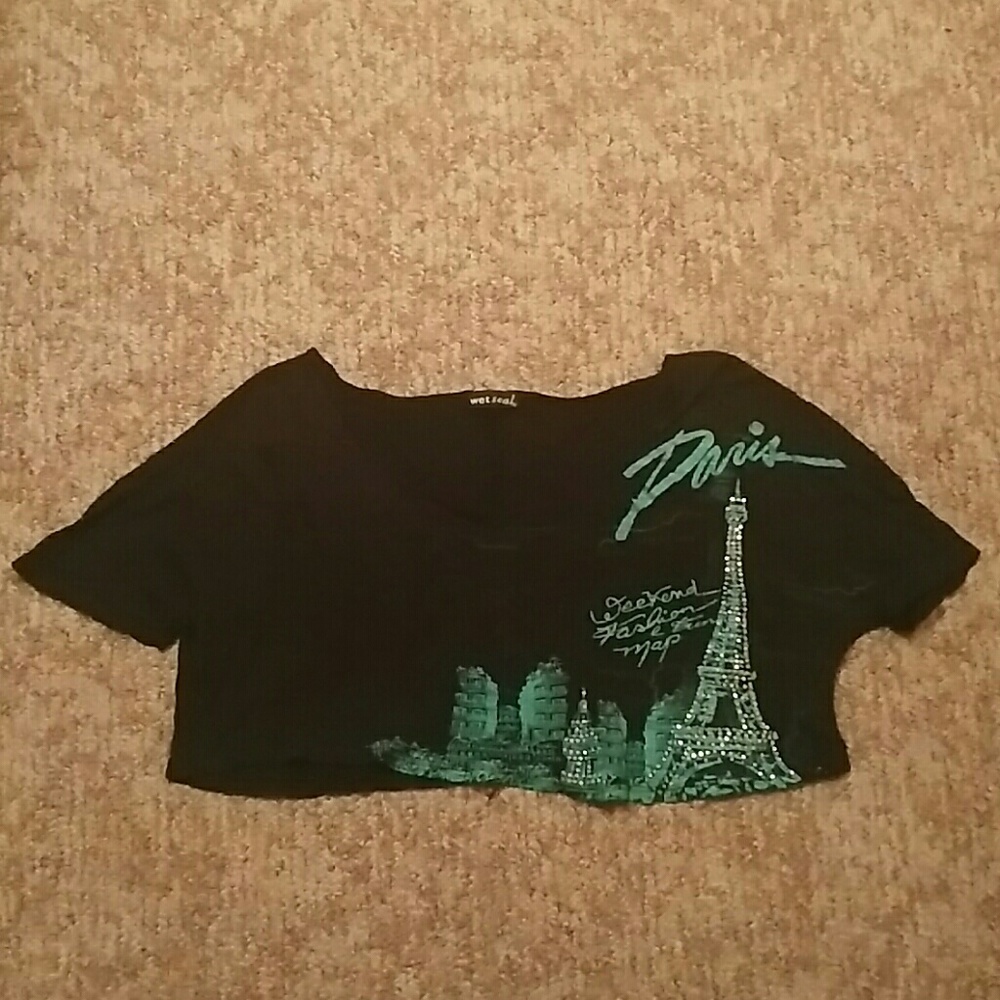 Flowy crop top